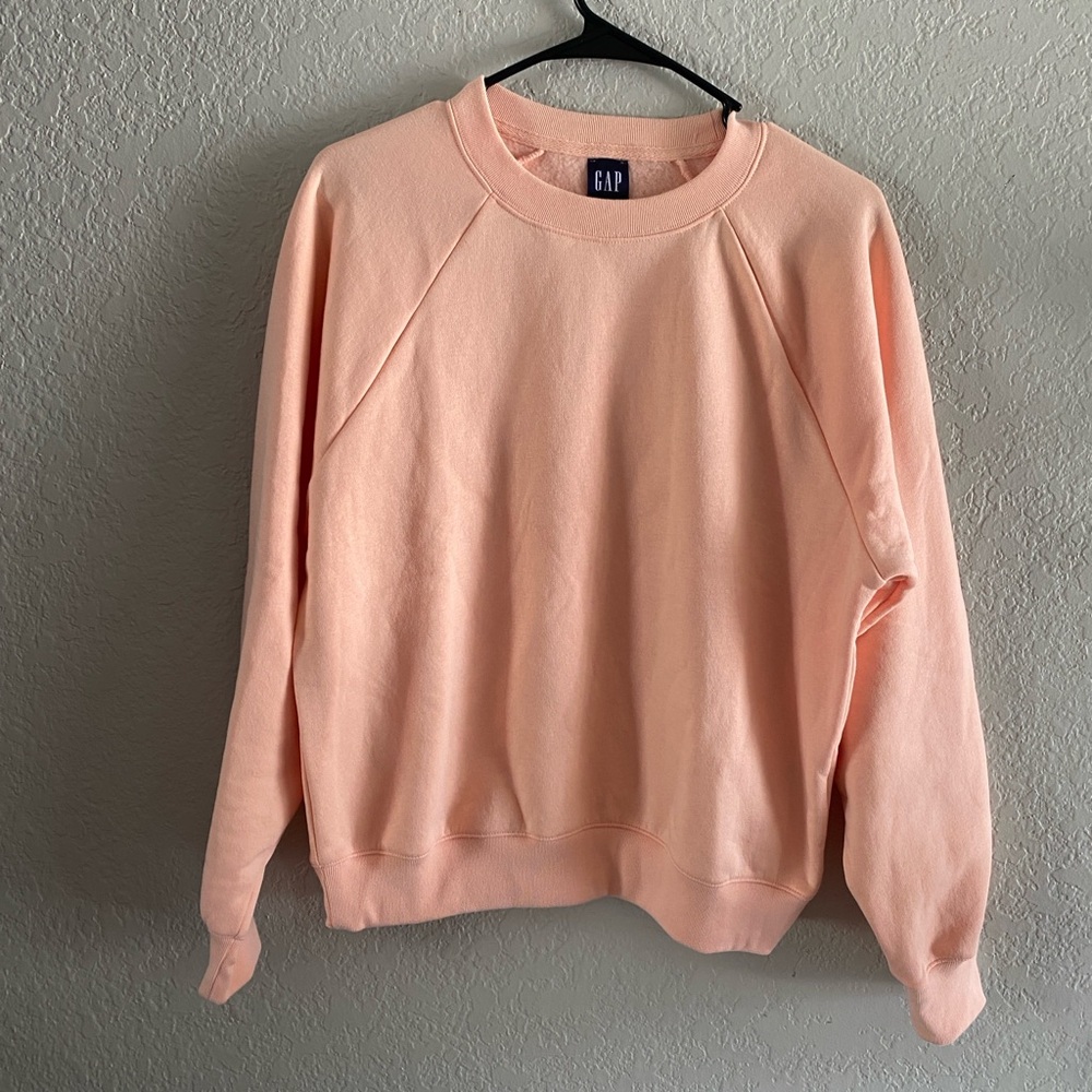 GAP VintageSoft Cozy Warm Raglan Crewneck Sweatshirt Sz Small NEW - Picture 1 of 5